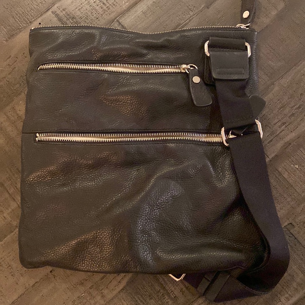 Black cross body bag